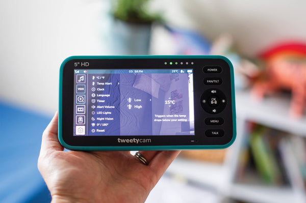 How to set up temperature monitoring on your Tweetycam