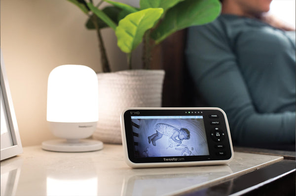When is it safe to stop using a baby monitor at night?