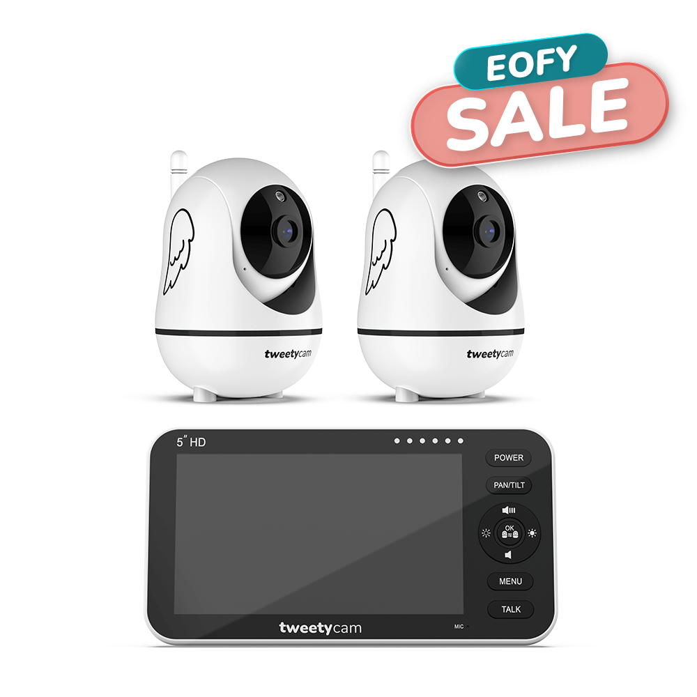 Tweetycam Baby Monitor Bundle with 2 cameras