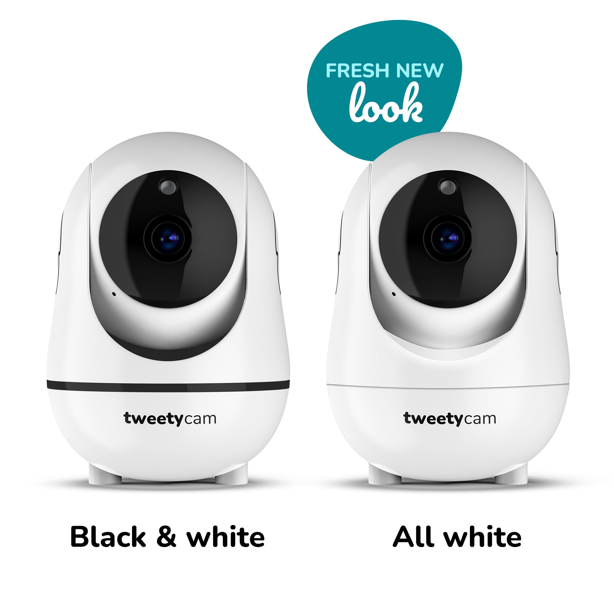 Tweetycam baby monitor with camera
